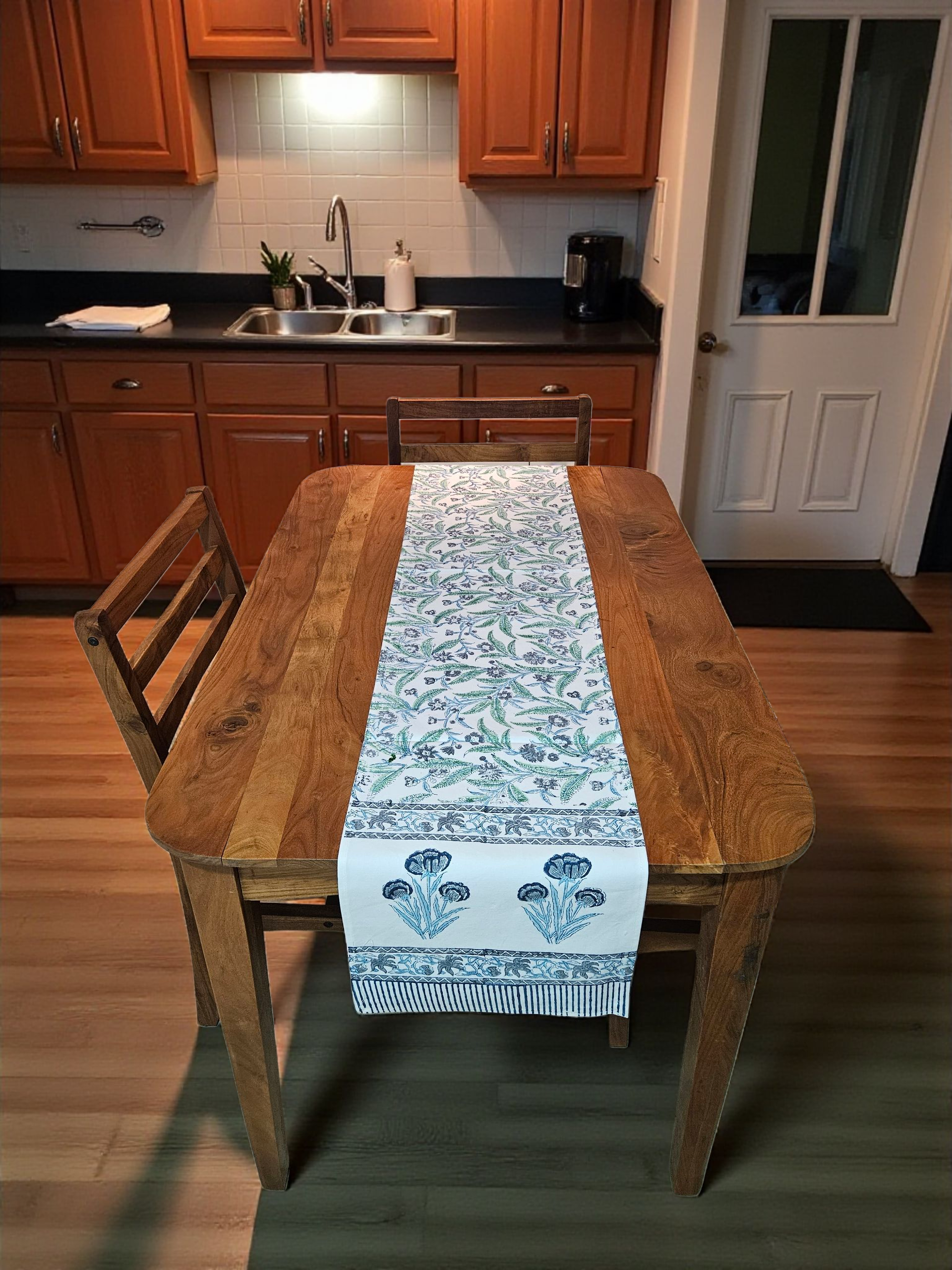 Handblock Cotton Runners