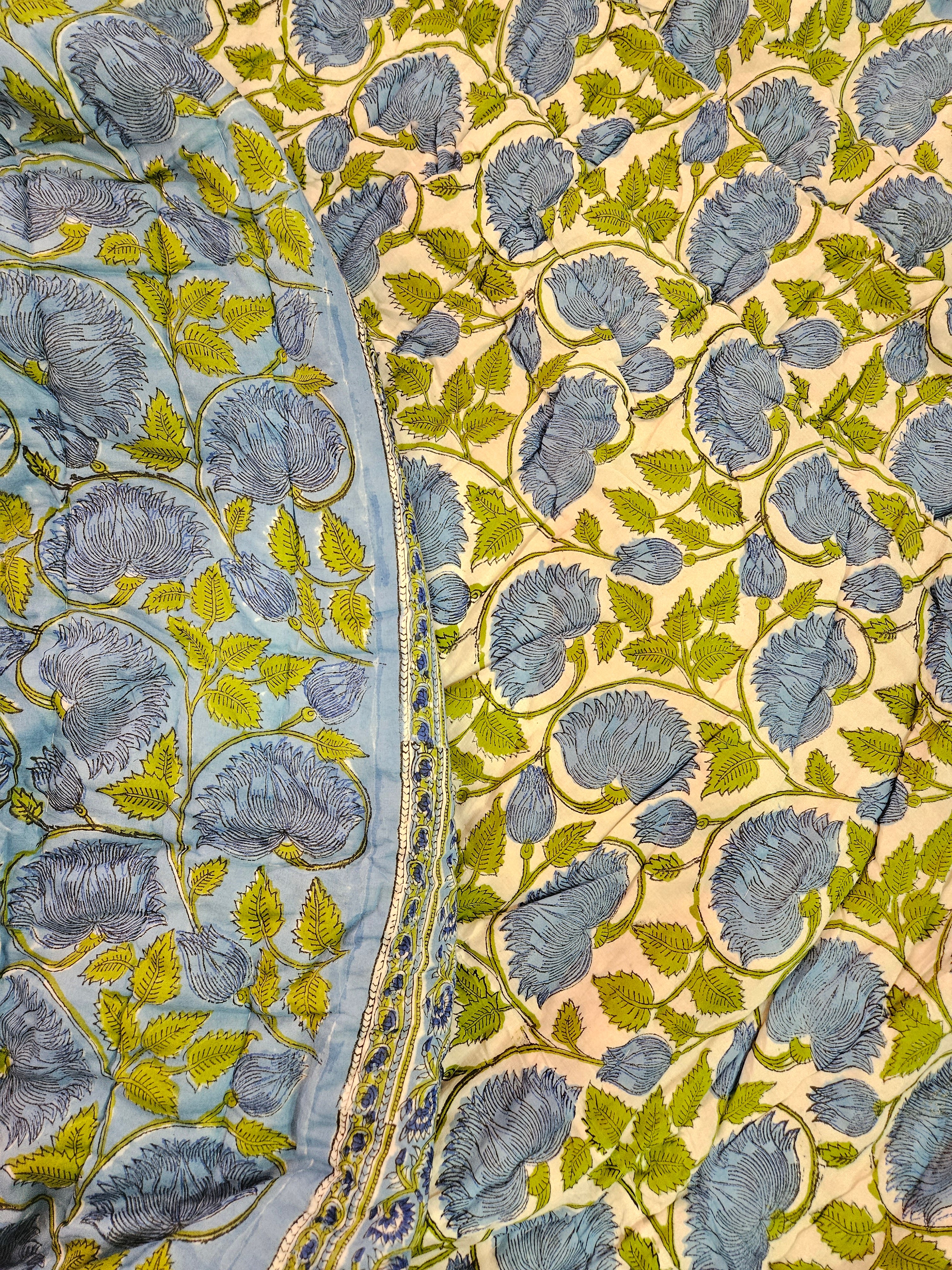 Handblock Rajai (Double Bed)