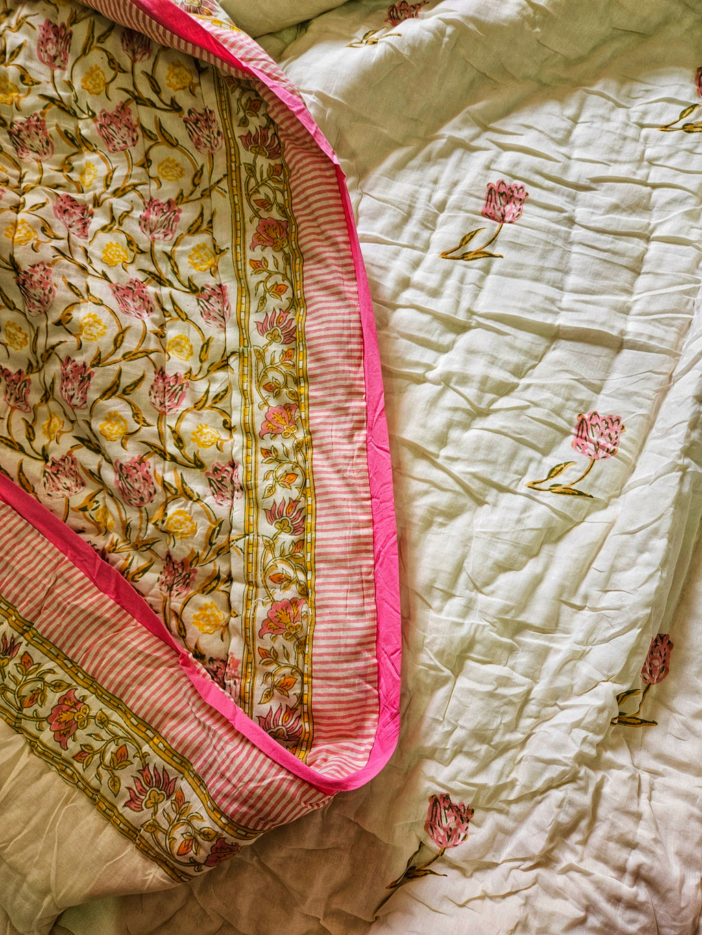 Handblock Rajai (Double Bed)