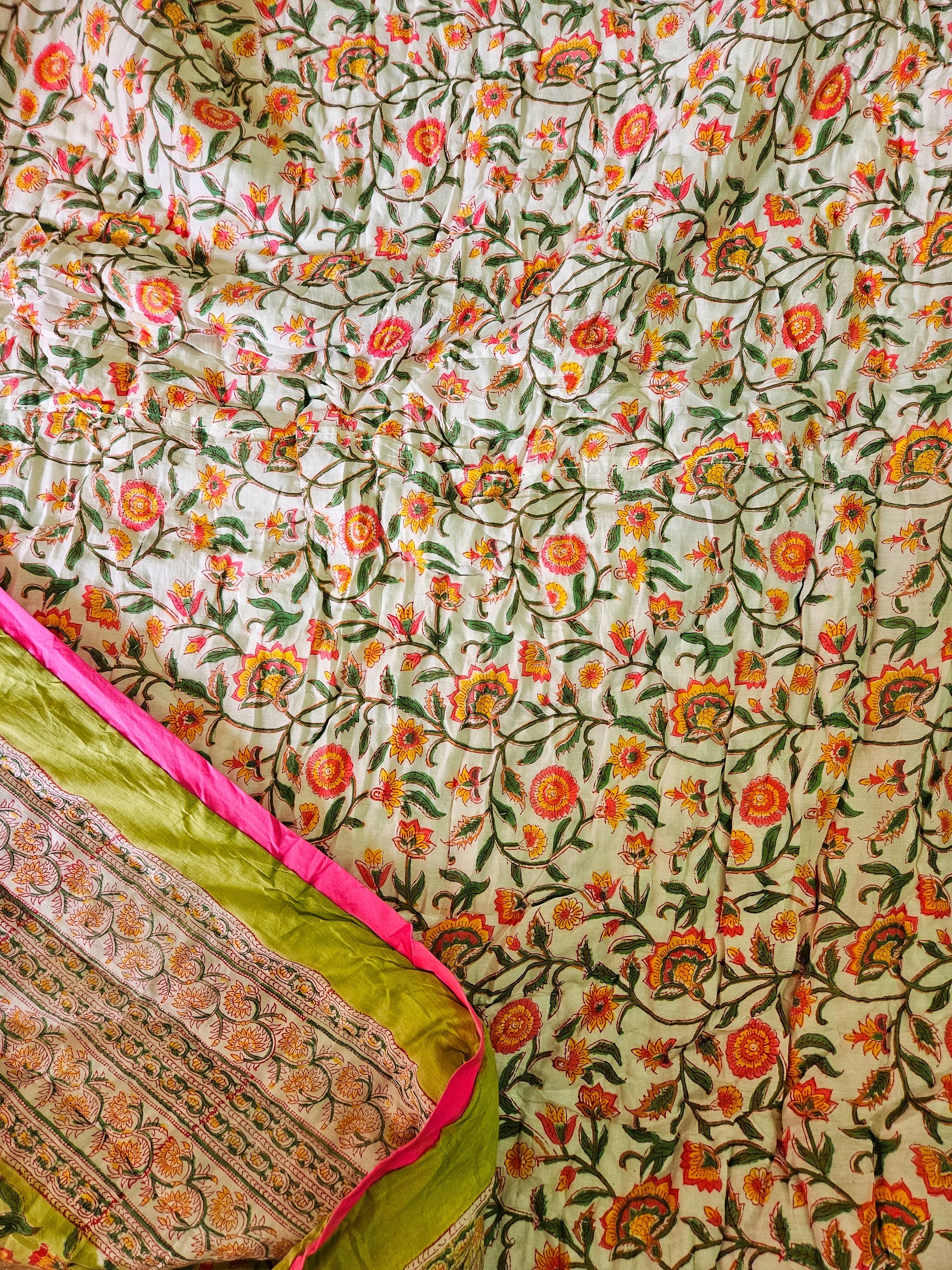 Handblock Rajai (Double Bed)