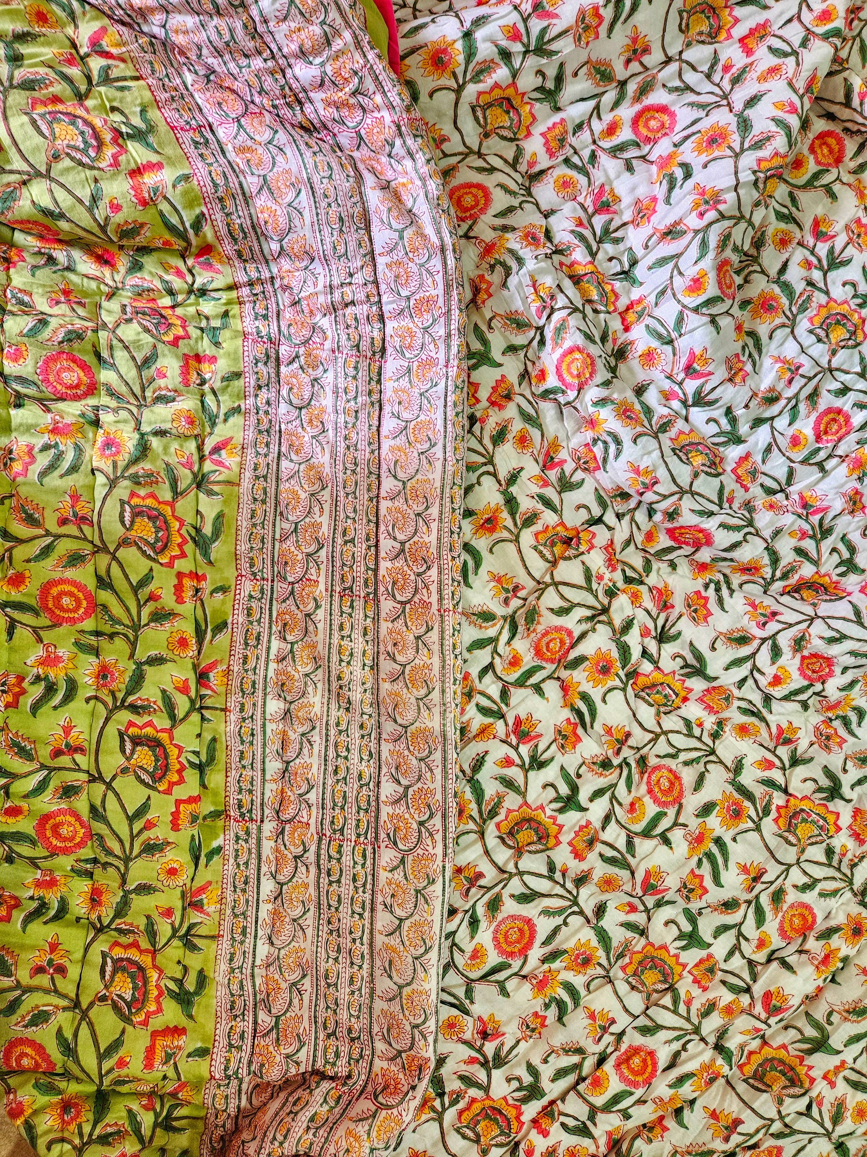 Handblock Rajai (Double Bed)