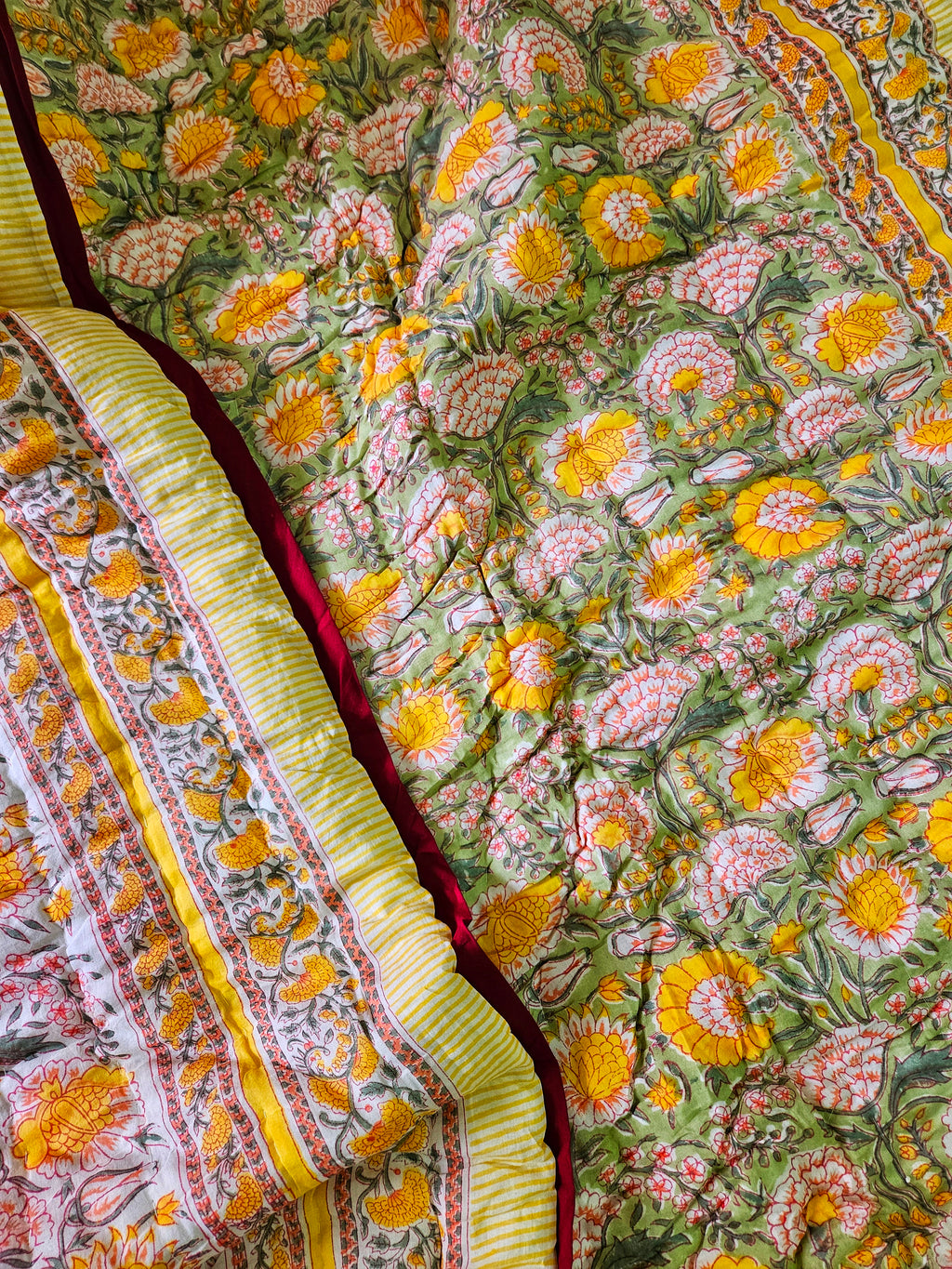 Handblock Rajai (Double Bed)