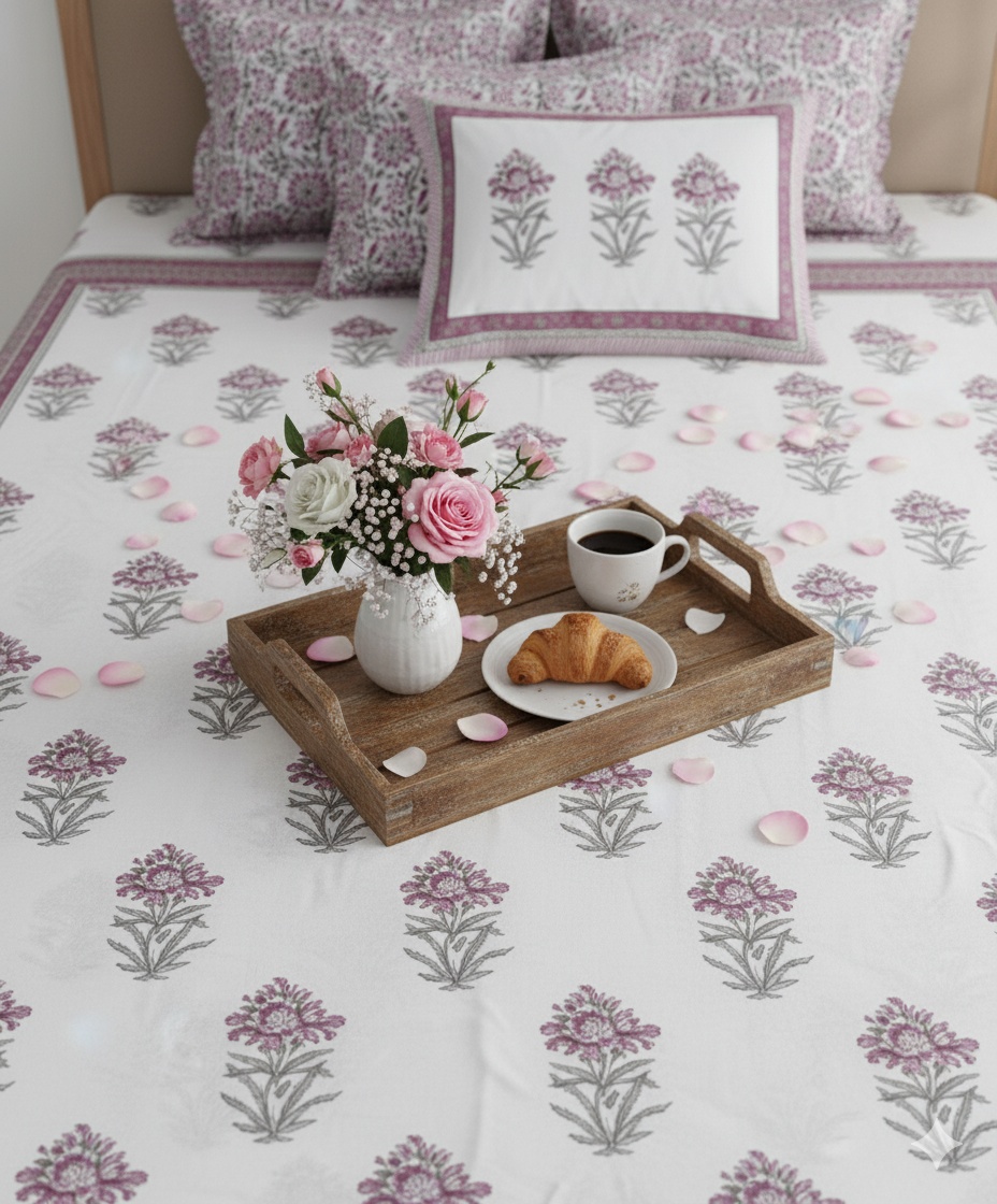 Premium Handblock Bedsheets