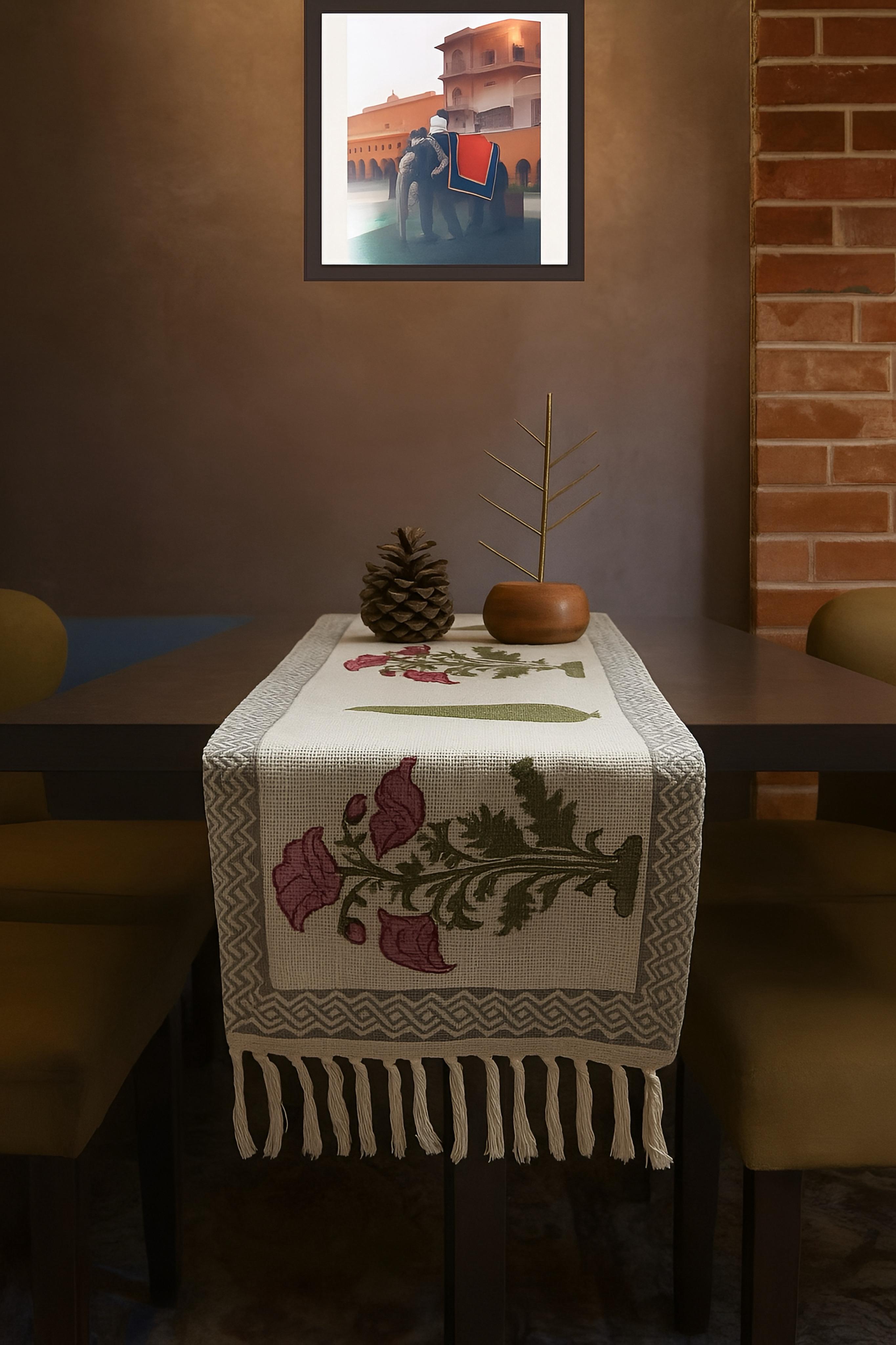 Handblock TNT Table Runner