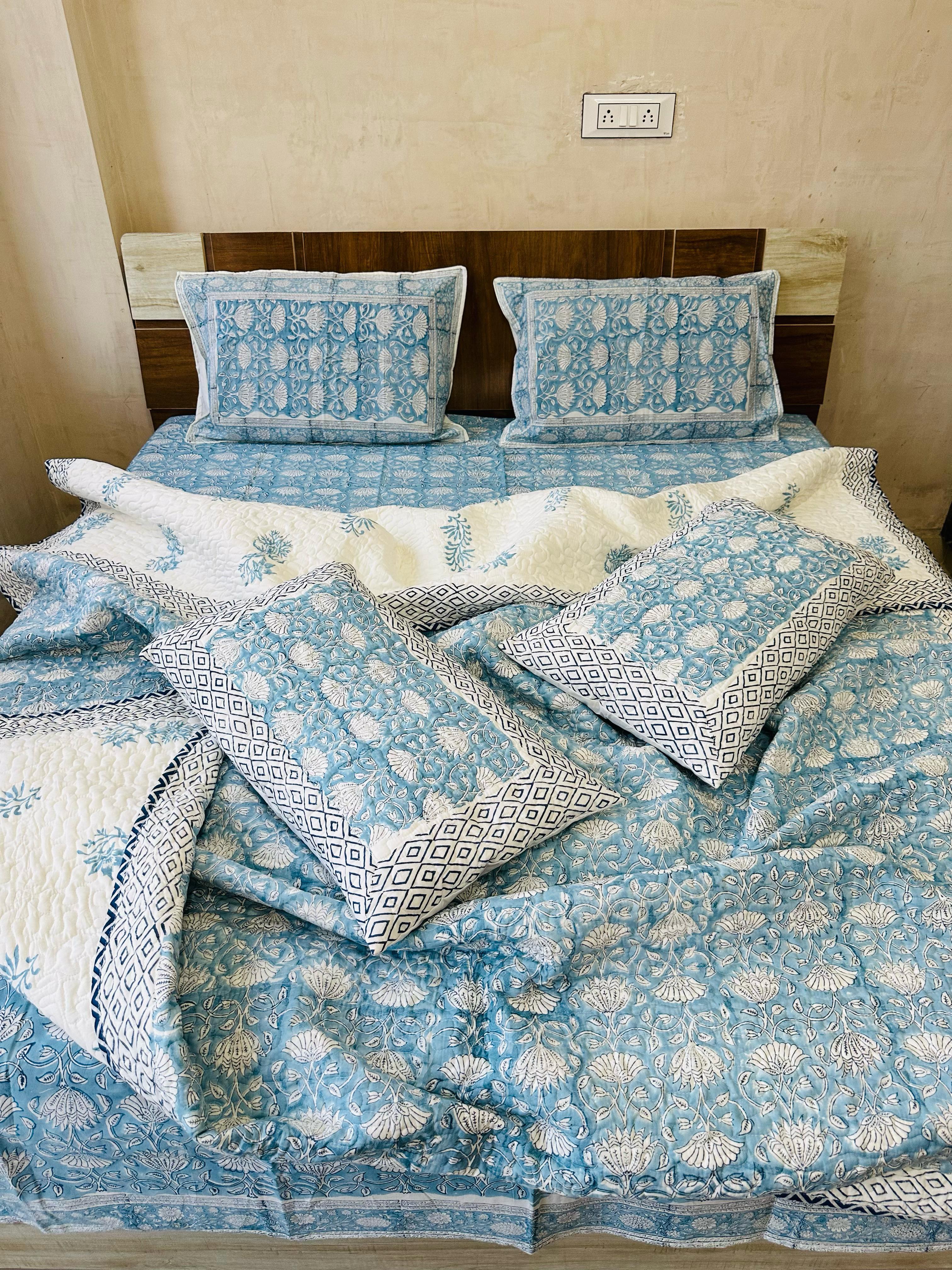 Double Bed Reversible Cotton Comforter