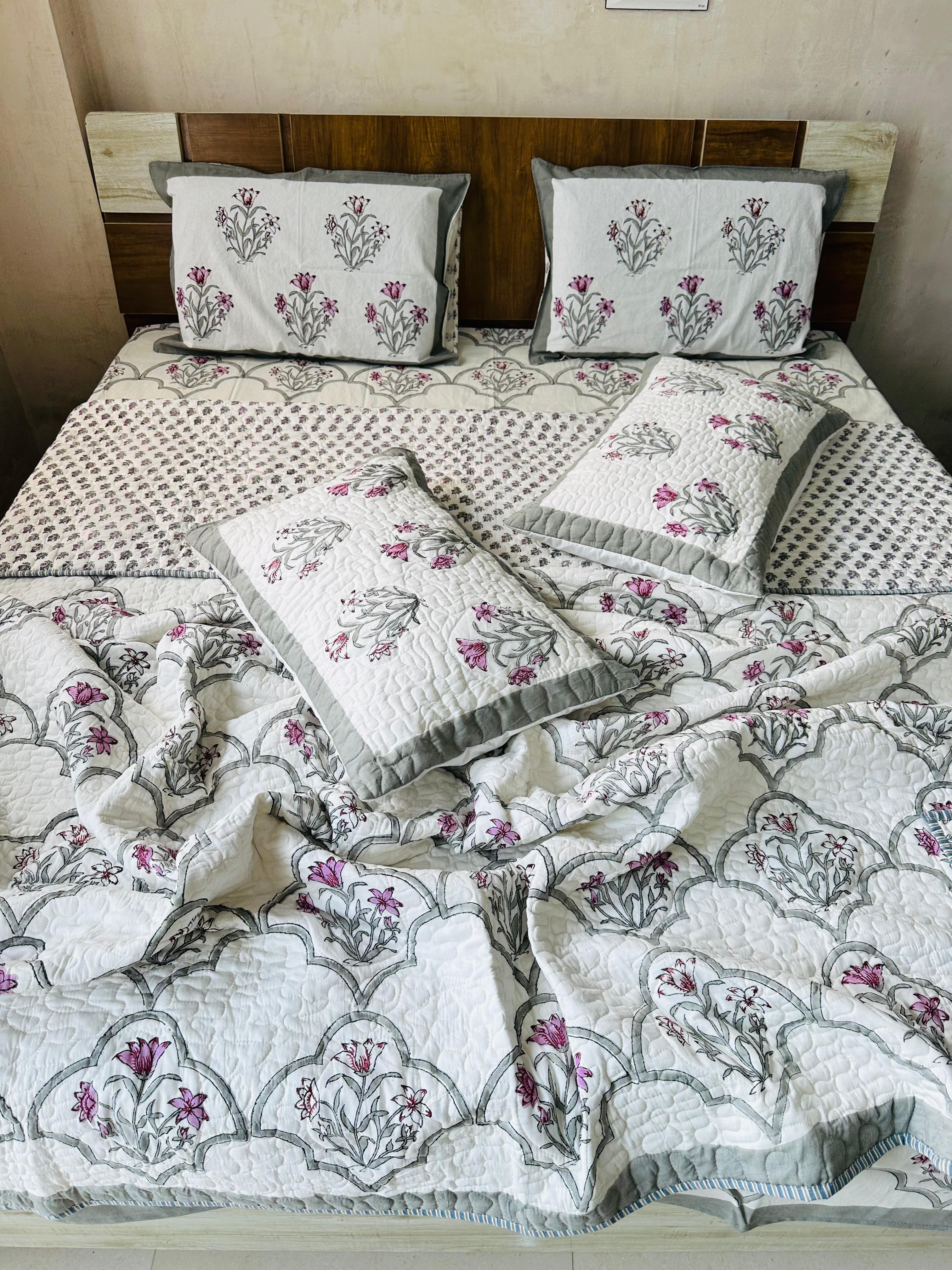 Double Bed Reversible Cotton Comforter