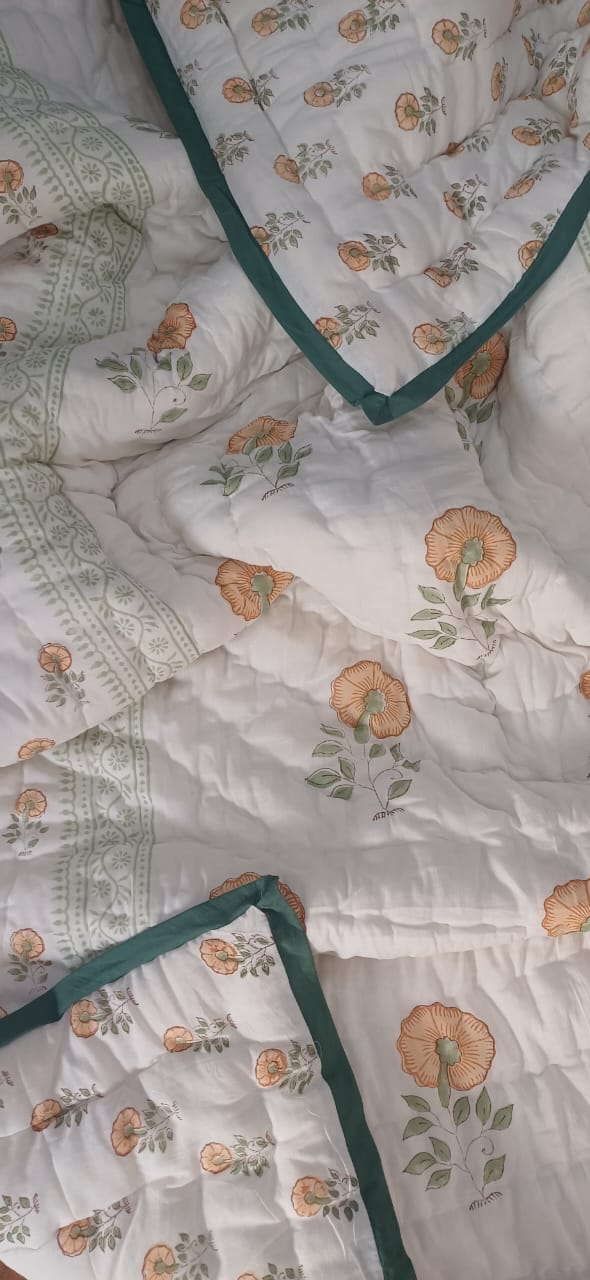 Handblock Rajai (Double Bed)