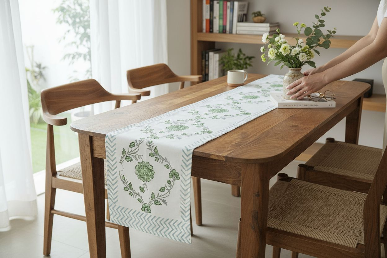 Cotton Table Runner