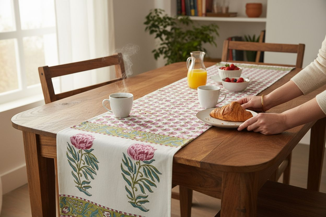Cotton Table Runner