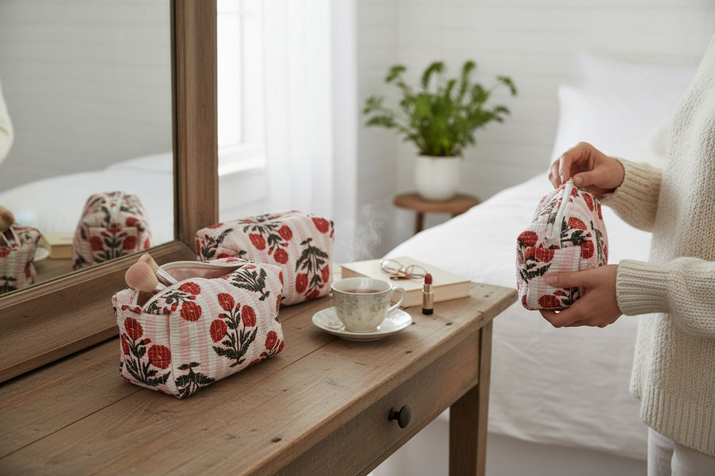 Travel/Cosmetic Pouches ( Set of 3)