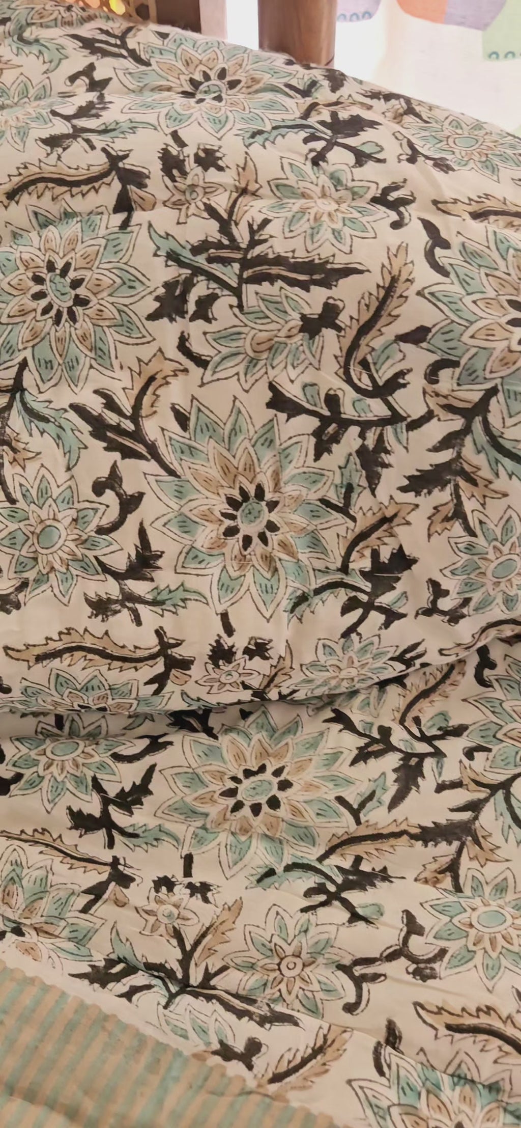 Handblock Double Bed Rajai