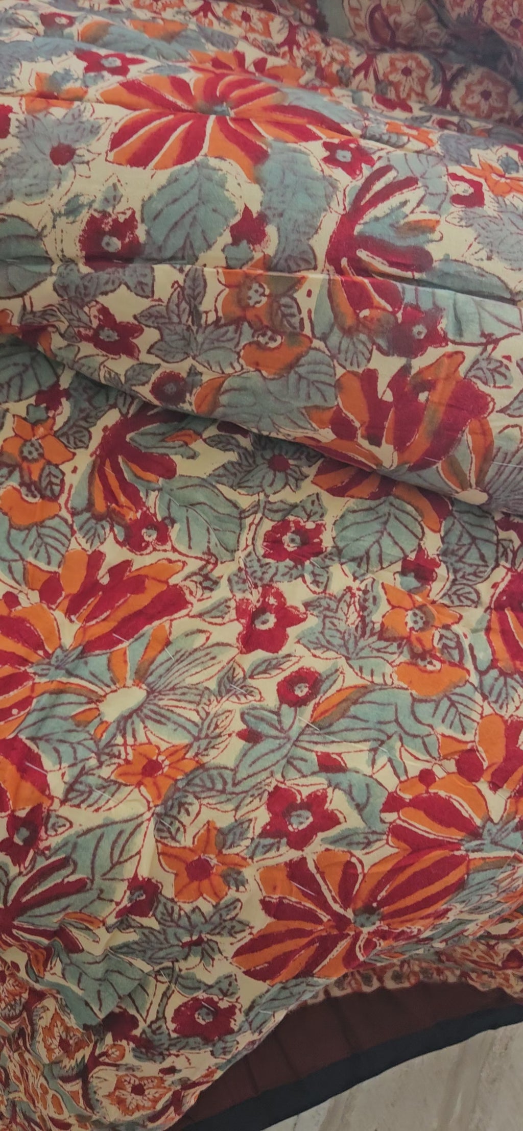 Handblock Double Bed Rajai