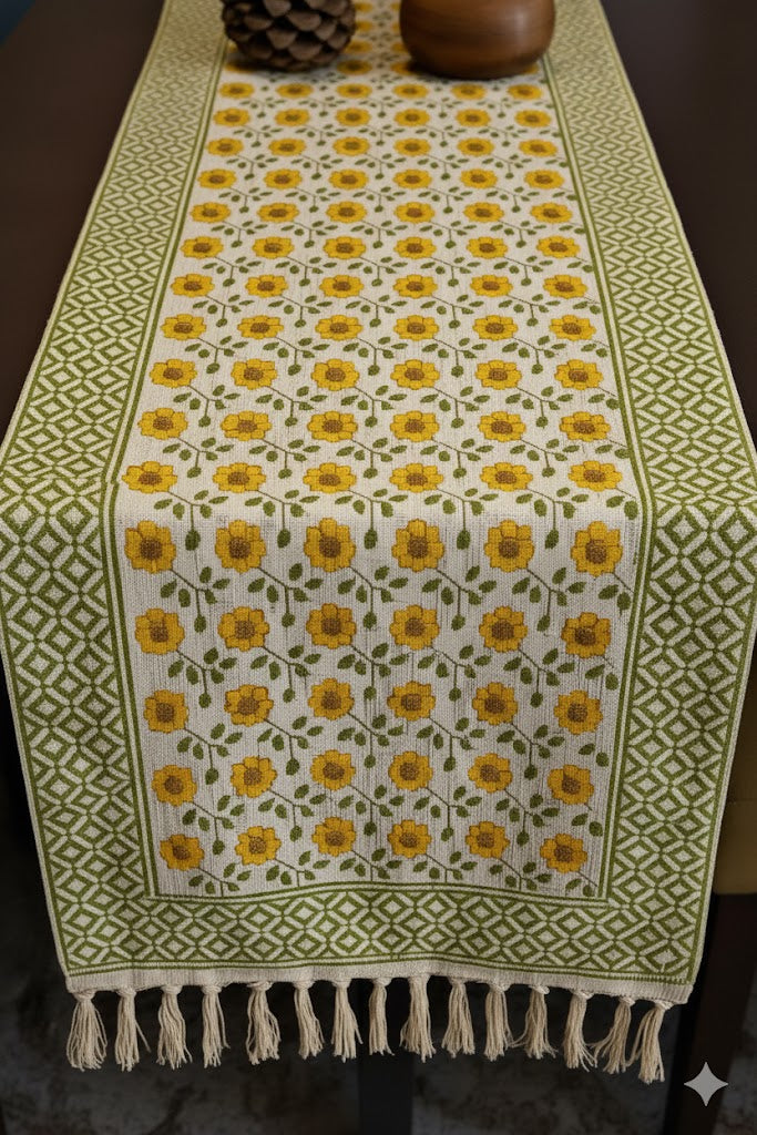 Handblock TNT Table Runner