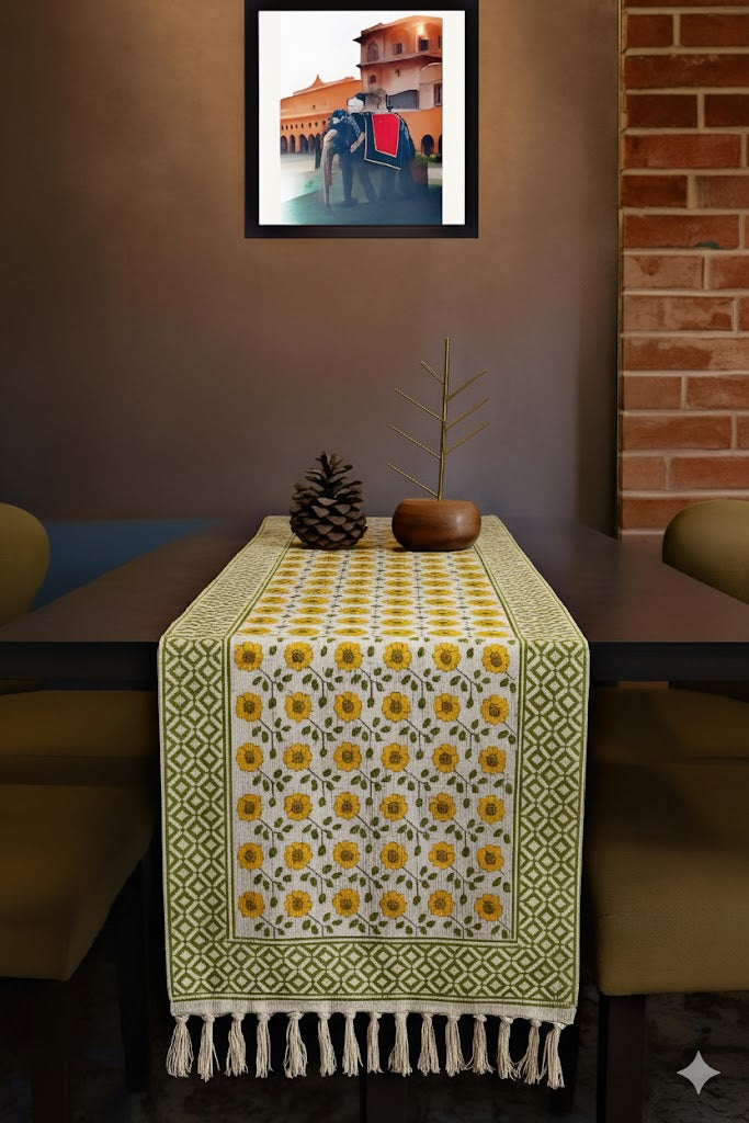 Handblock TNT Table Runner
