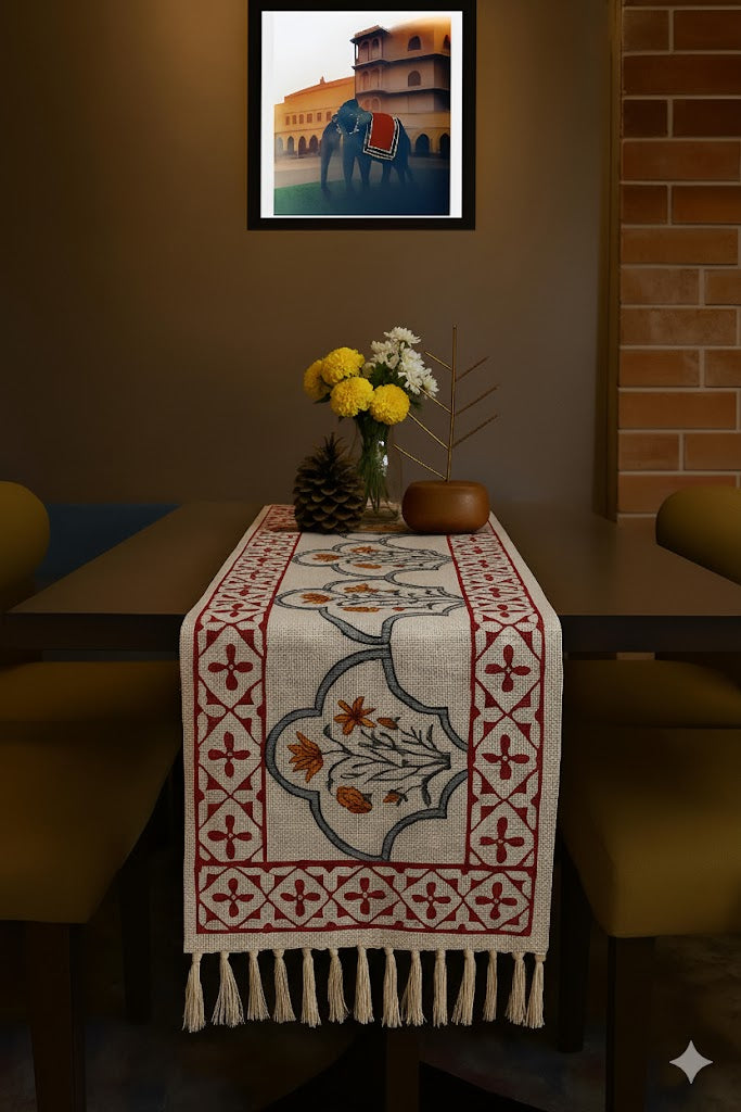 Handblock TNT Table Runner
