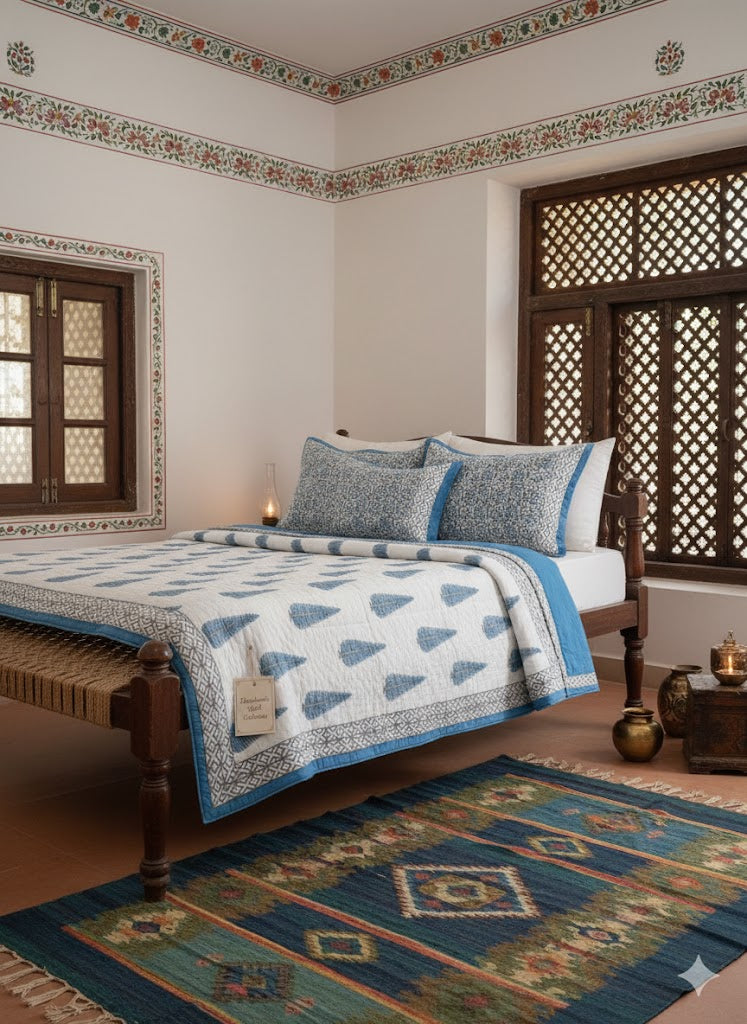 Single Bed Reversible Rajai